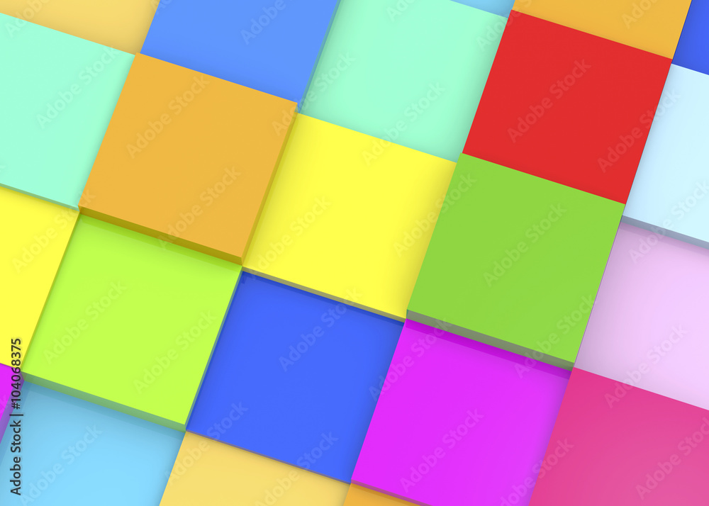 Colorful Cube - 3D