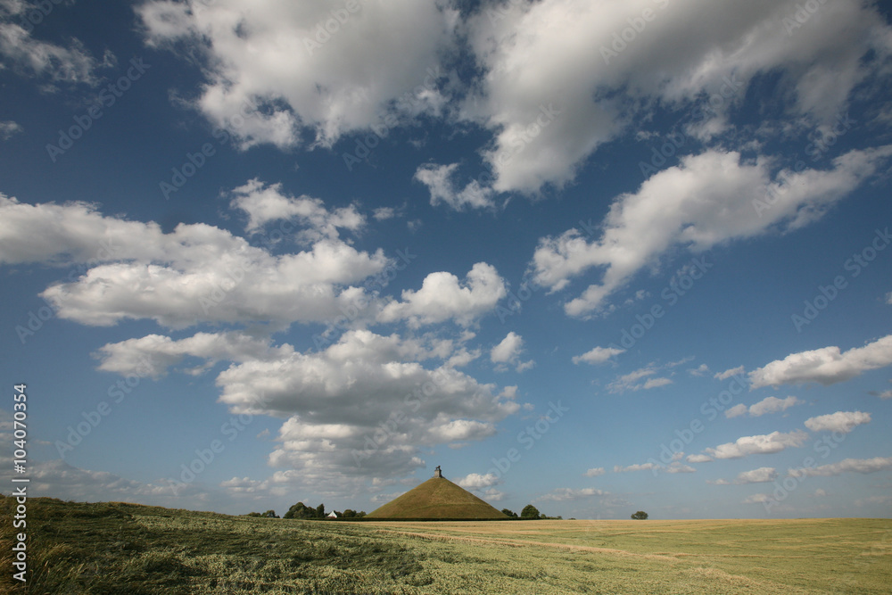 Battlefield of the Battle of Waterloo (1815) near Brussels, Belg