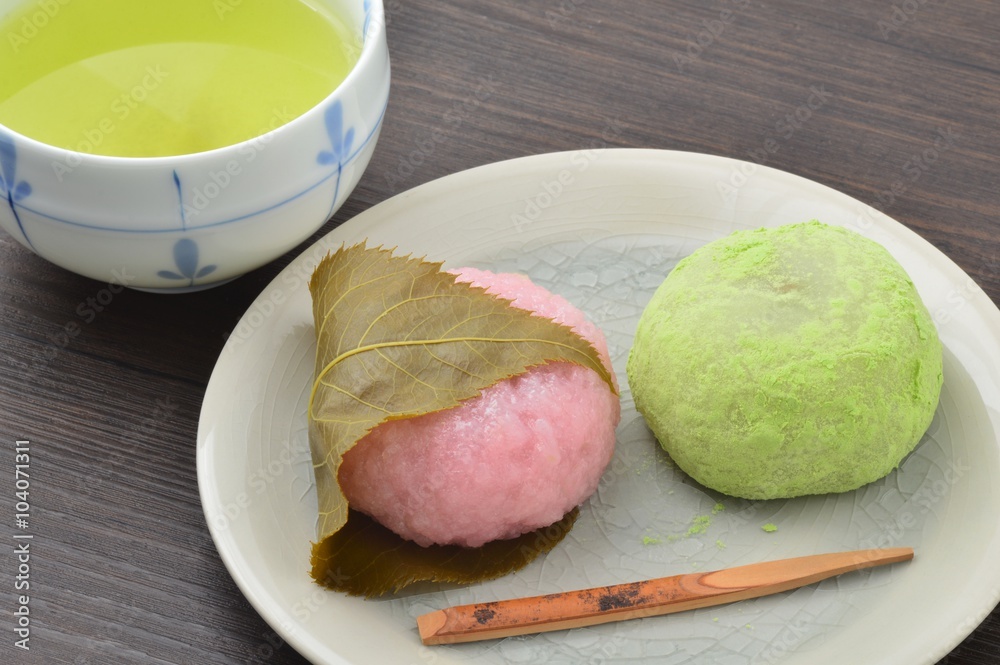 春色の和菓子 春色の和菓子