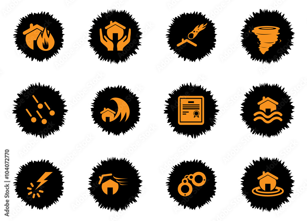 Home Insurance Icons