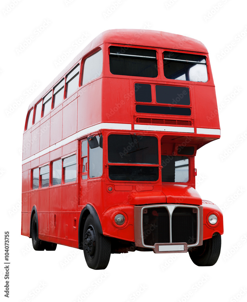 Naklejka premium Roter Londoner Bus