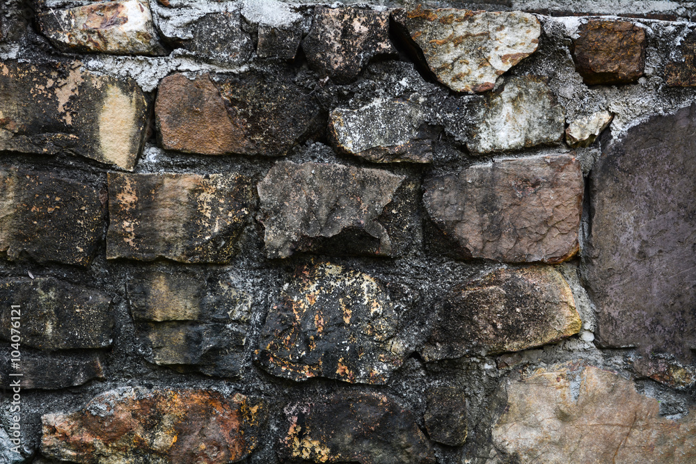 Background wall stones