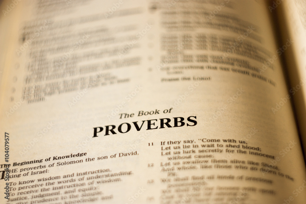 proverbs proverbs