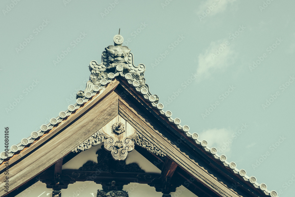 Ταπετσαρία Kinkakuji Temple  The Golden Pavilion in Kyoto, Japan ( Filter