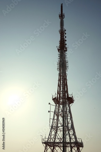 radio wave tower