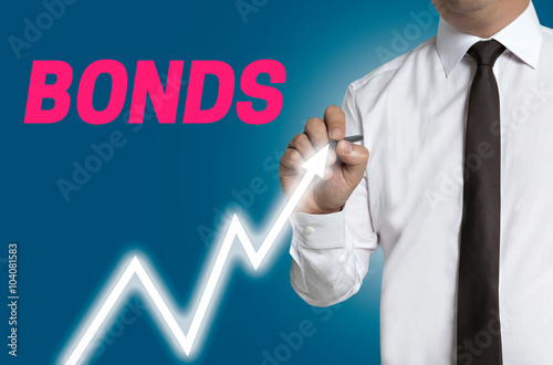 bonds trader draws market price on touchscreen
