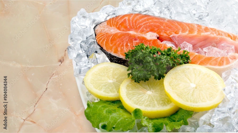 Salmon. Salmon.