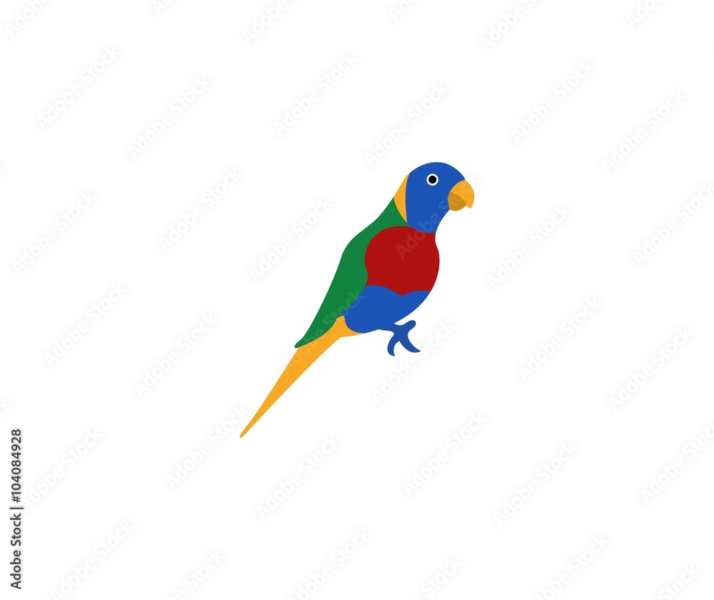 Fototapeta premium Parrot logo