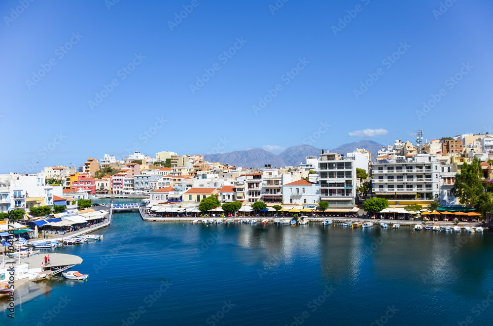 blue Bay in picturesque Greece blue Bay in picturesque Greece
