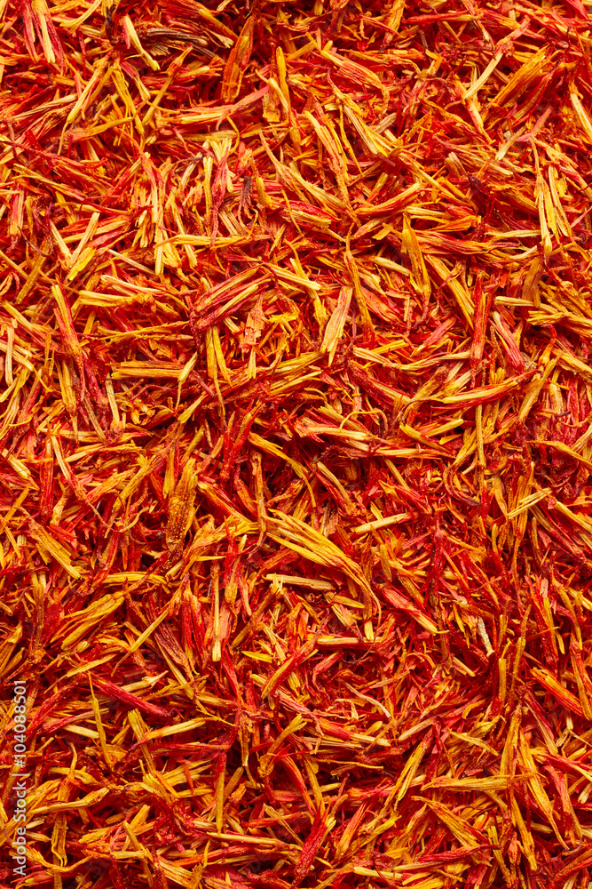 Naklejka premium Texture of saffron