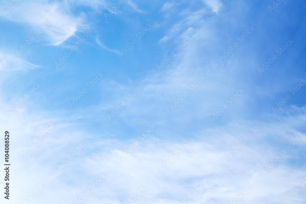 Sky with cirrus clouds Sky with cirrus clouds