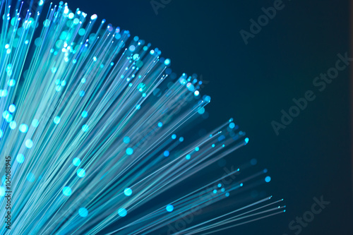 fibre ottiche, luce, cavo, banda larga