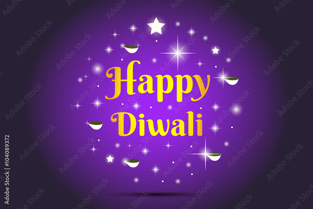 Happy Diwali illustration