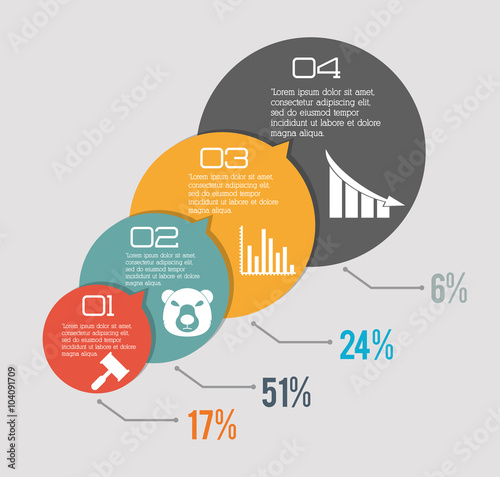 Infographic icon design 