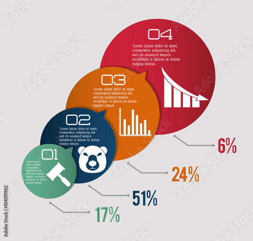 Infographic icon design 
