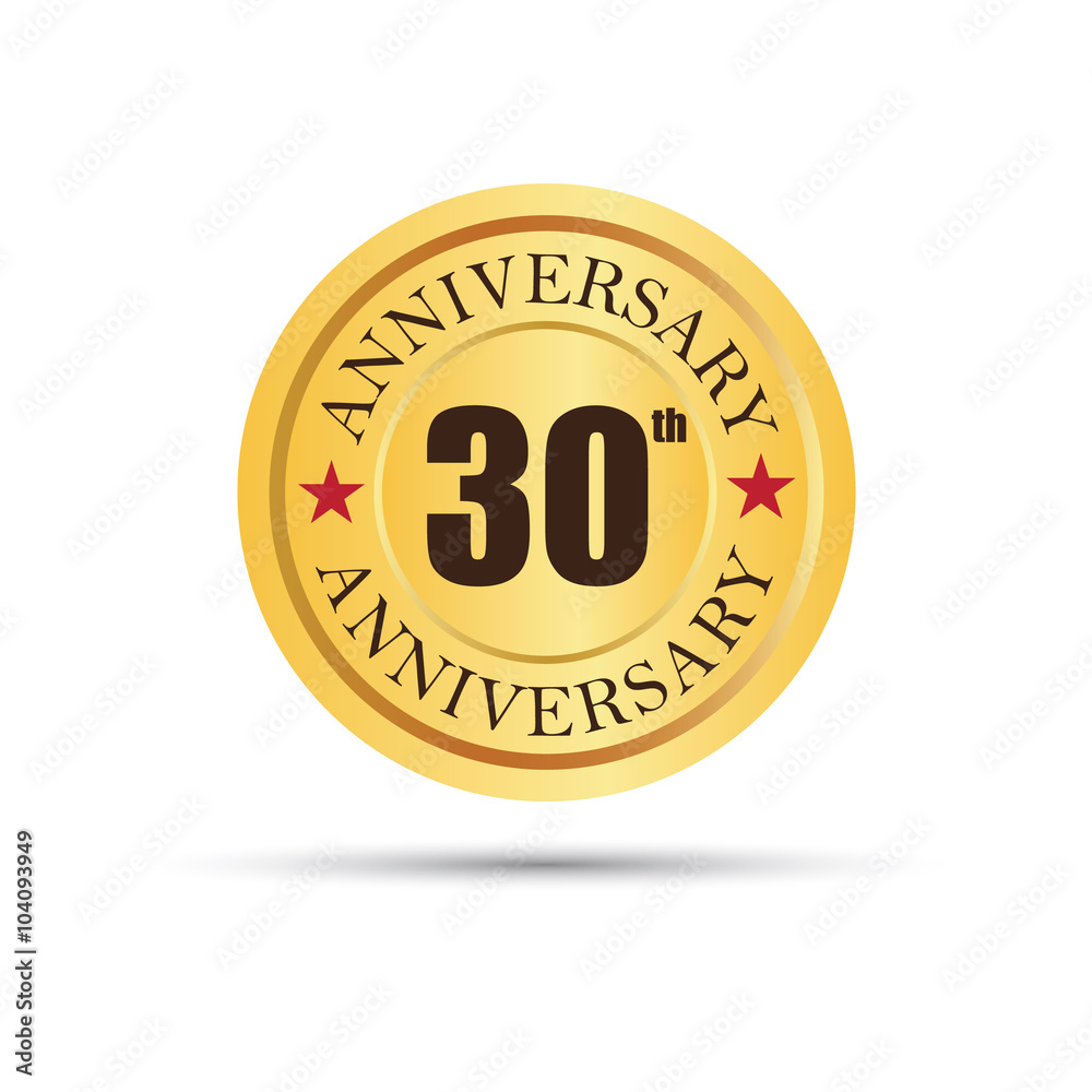 30 years anniversary logo 30 years anniversary logo
