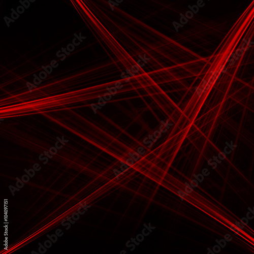 Texture of abstract red laser line rays background. holiday luxu