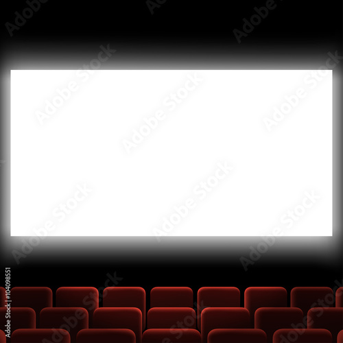 Cinema auditorium vector