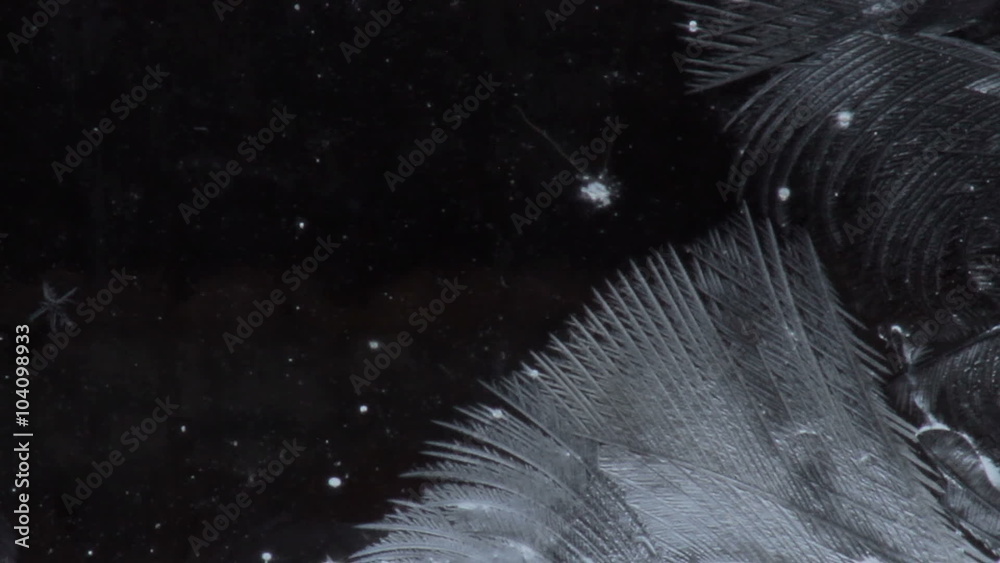  freezing winter glass