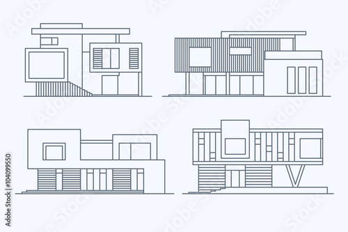 Houses linear 9