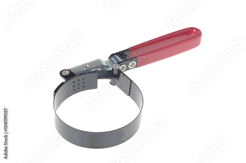 wrench isolated on white