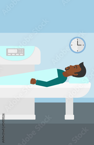 Magnetic resonance imaging.