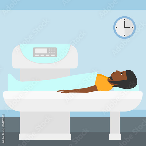 Magnetic resonance imaging.