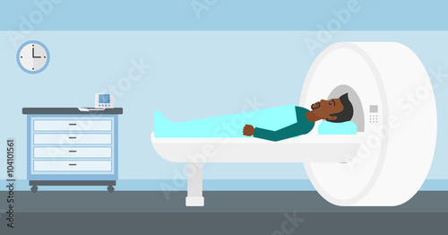 Magnetic resonance imaging.
