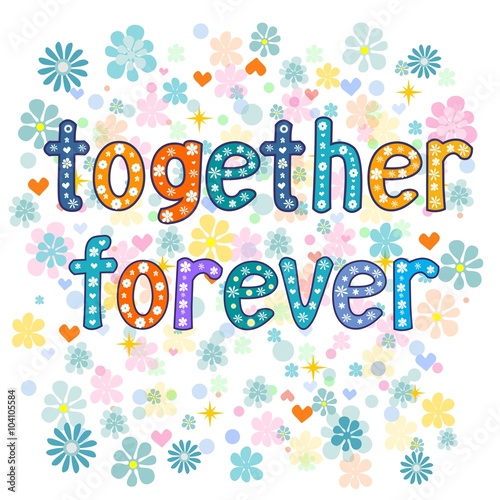 together forever greeting card
