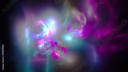 Misty distant cosmic galaxy. Colored smoke. Abstract image. Mysterious psychedelic relaxation wallpape. Sacred geometry. Fractal Wallpaper pattern desktop. Digital artwork creative graphic design.