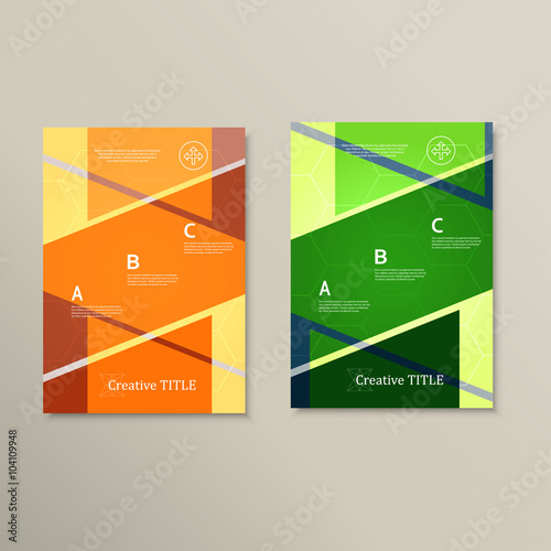 Futuristic abstract design with geometric shapes