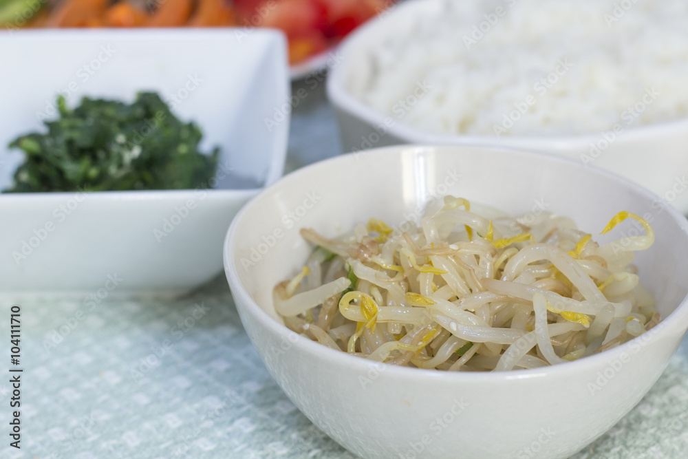 Bean Sprout Salad Kongnamul-muchim Bean Sprout Salad Kongnamul-muchim
