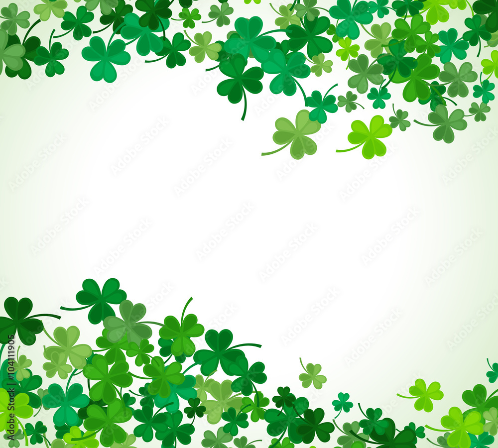 St Patrick's Day background. Vector illustration