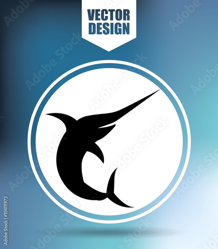 fishing icon design 