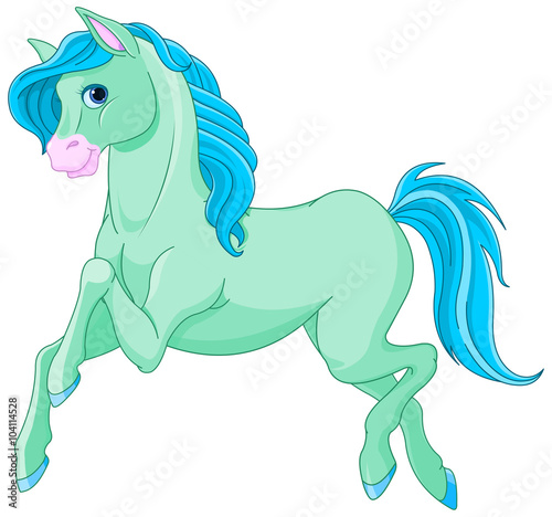 Fototapeta Naklejka Na Ścianę i Meble -  Magic Horse