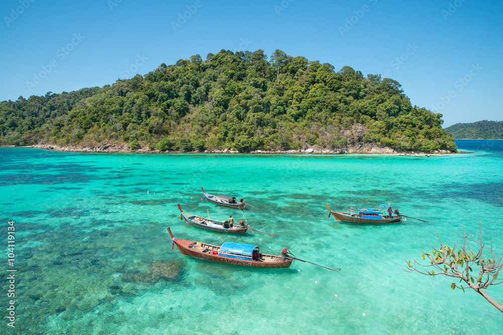 Summer, Travel, Vacation and Holiday concept - Tropical beach, l Summer, Travel, Vacation and Holiday concept - Tropical beach, l
