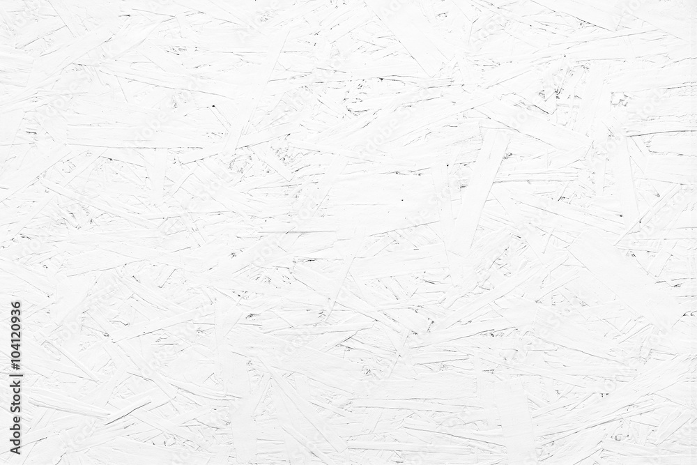 Fototapeta premium White oriented strand board, White rustic wood wall texture back