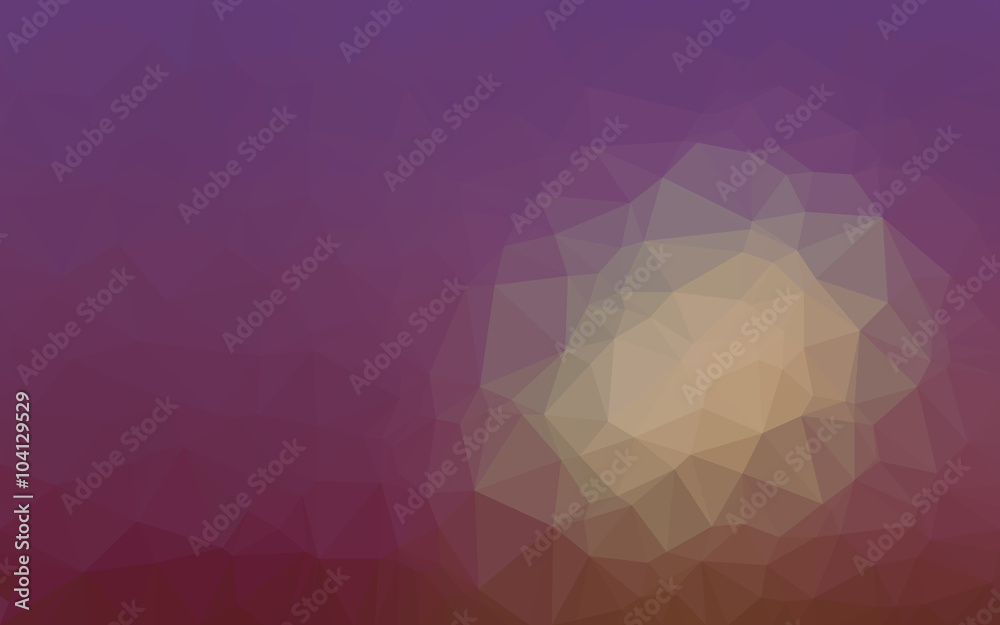 Obraz premium Abstract low poly background, geometry triangle