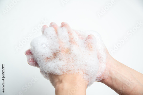 washing hand