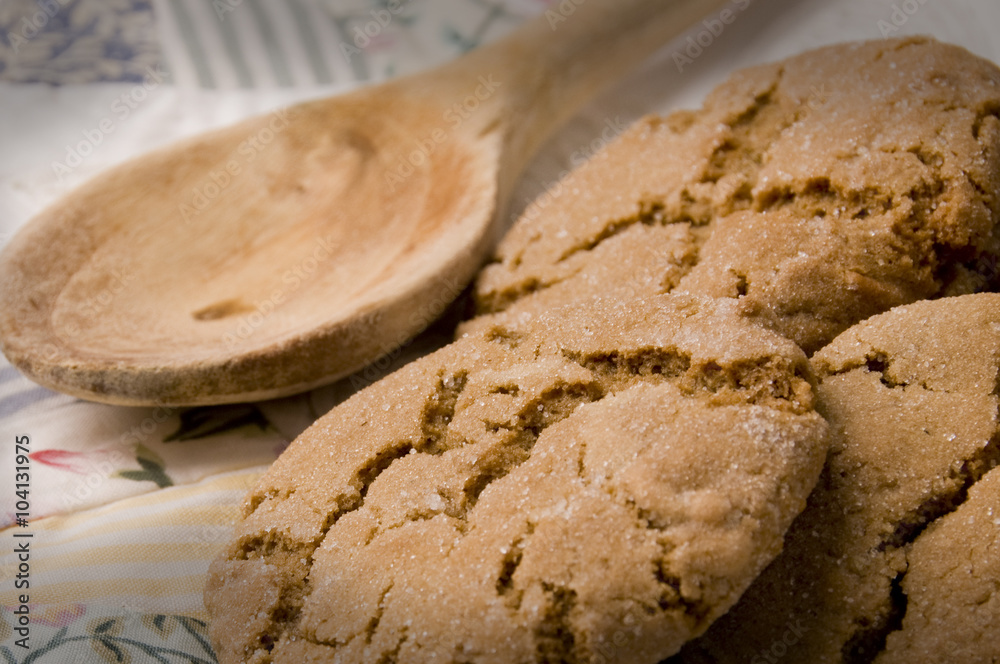 Naklejka premium Ginger Snap Cookies