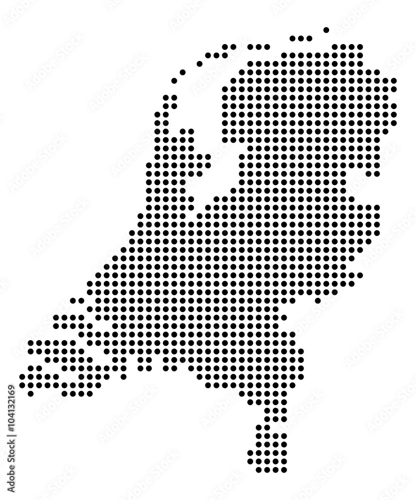 Map of Nederland