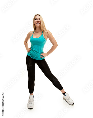fitness nice woman
