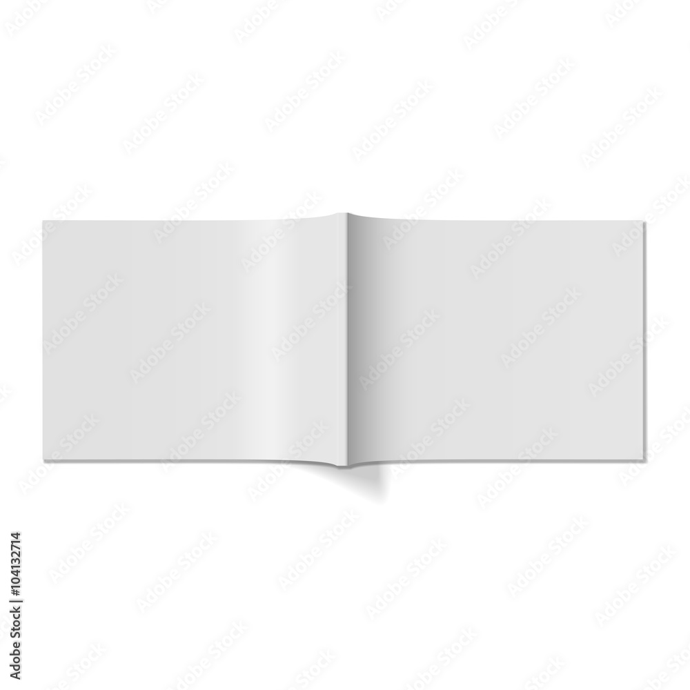 Magazine Cover realistic blank Template Magazine Cover realistic blank Template