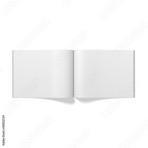 Magazine Pages realistic blank Template © slavaleks