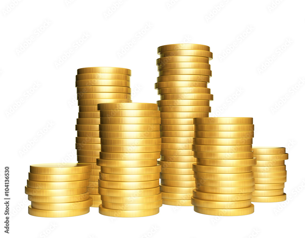 Golden coins