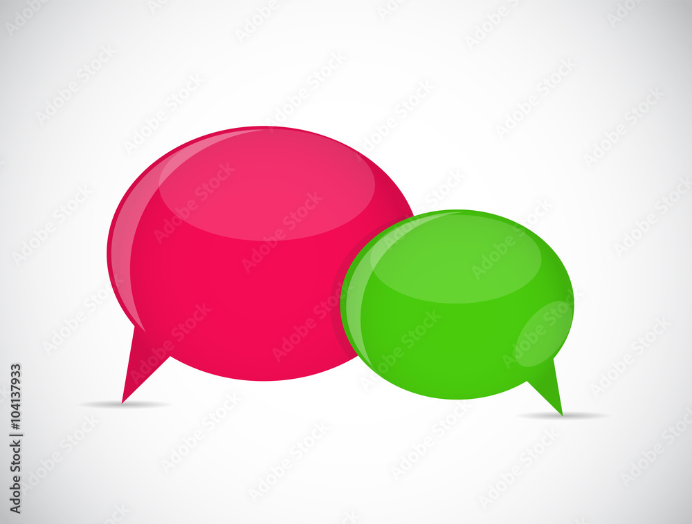 Speech Bubbles Vector Illustration Speech Bubbles Vector Illustration