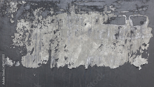 cement mortar wall texture with black paint grunge background