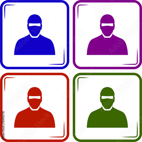 Man in balaclava