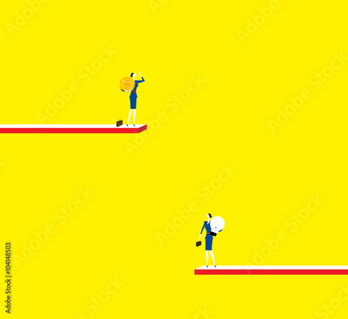Never enough / Each business person always feel never enough.