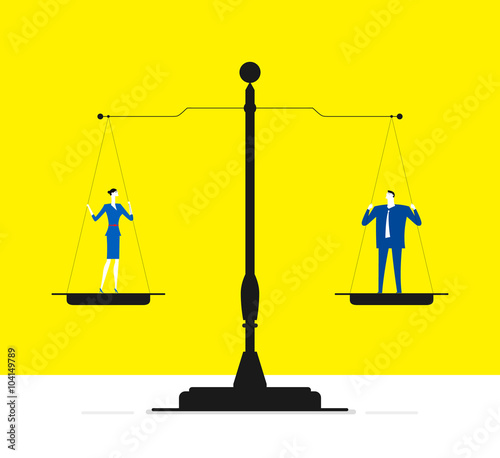 Gender equality / It must gender equality in workplace.